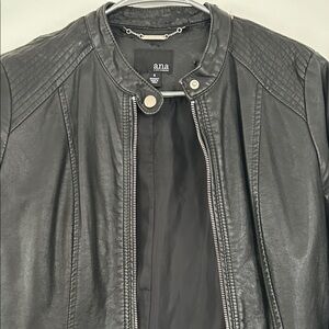 a.n.a Men's Black Lightweight Jacket